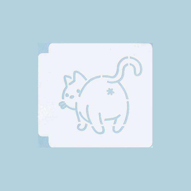 Cat Butt 783-B292 Stencil