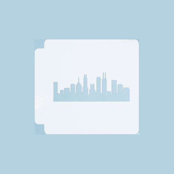 Chicago Skyline 783-B289 Stencil