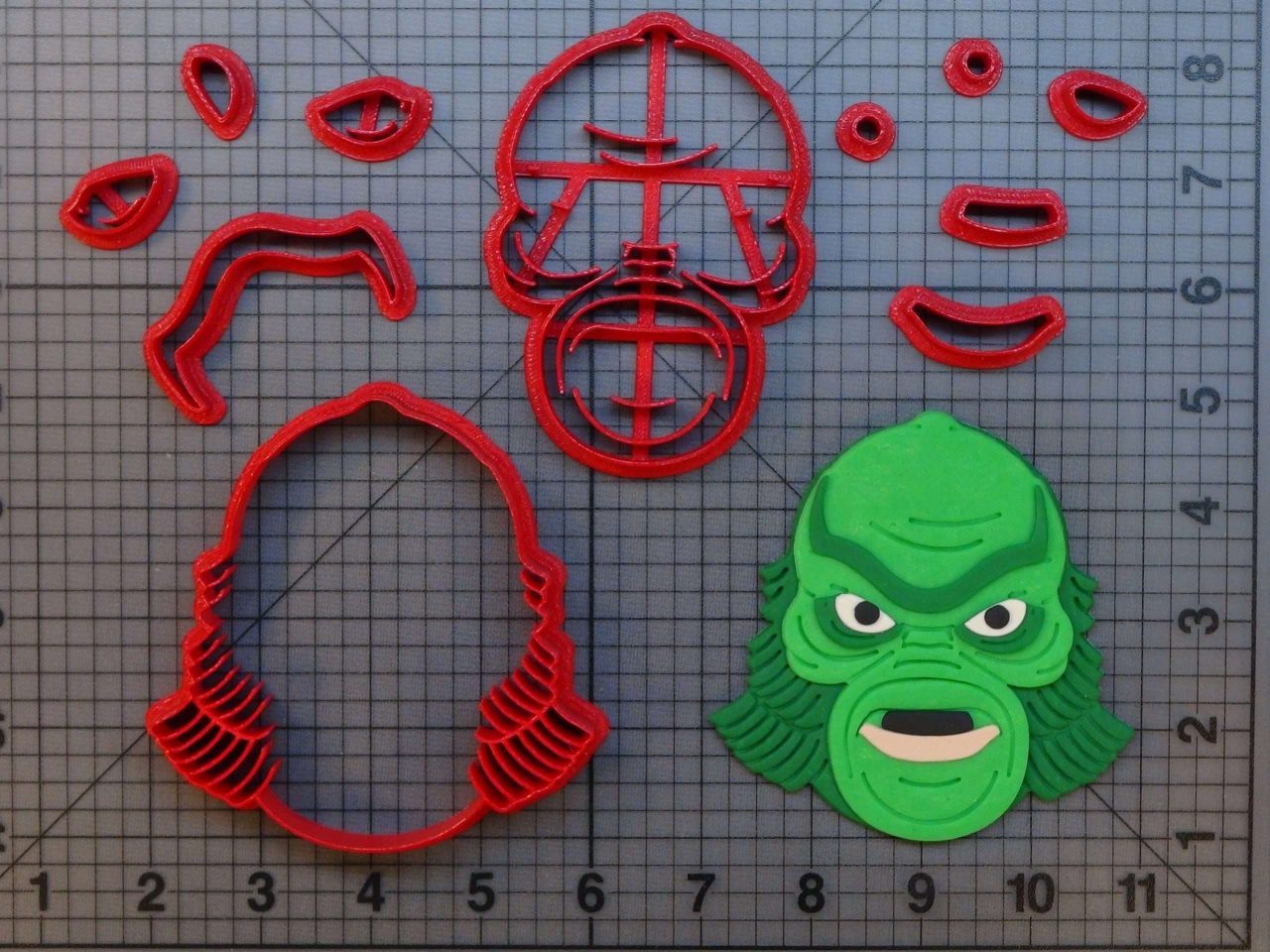 Creature of the Black Lagoon 266-B776 Cookie Cutter Set