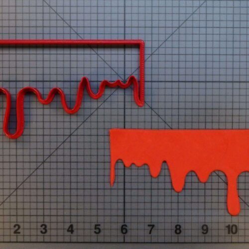 Dripping Blood Repeating Pattern 266-B710 Cookie Cutter