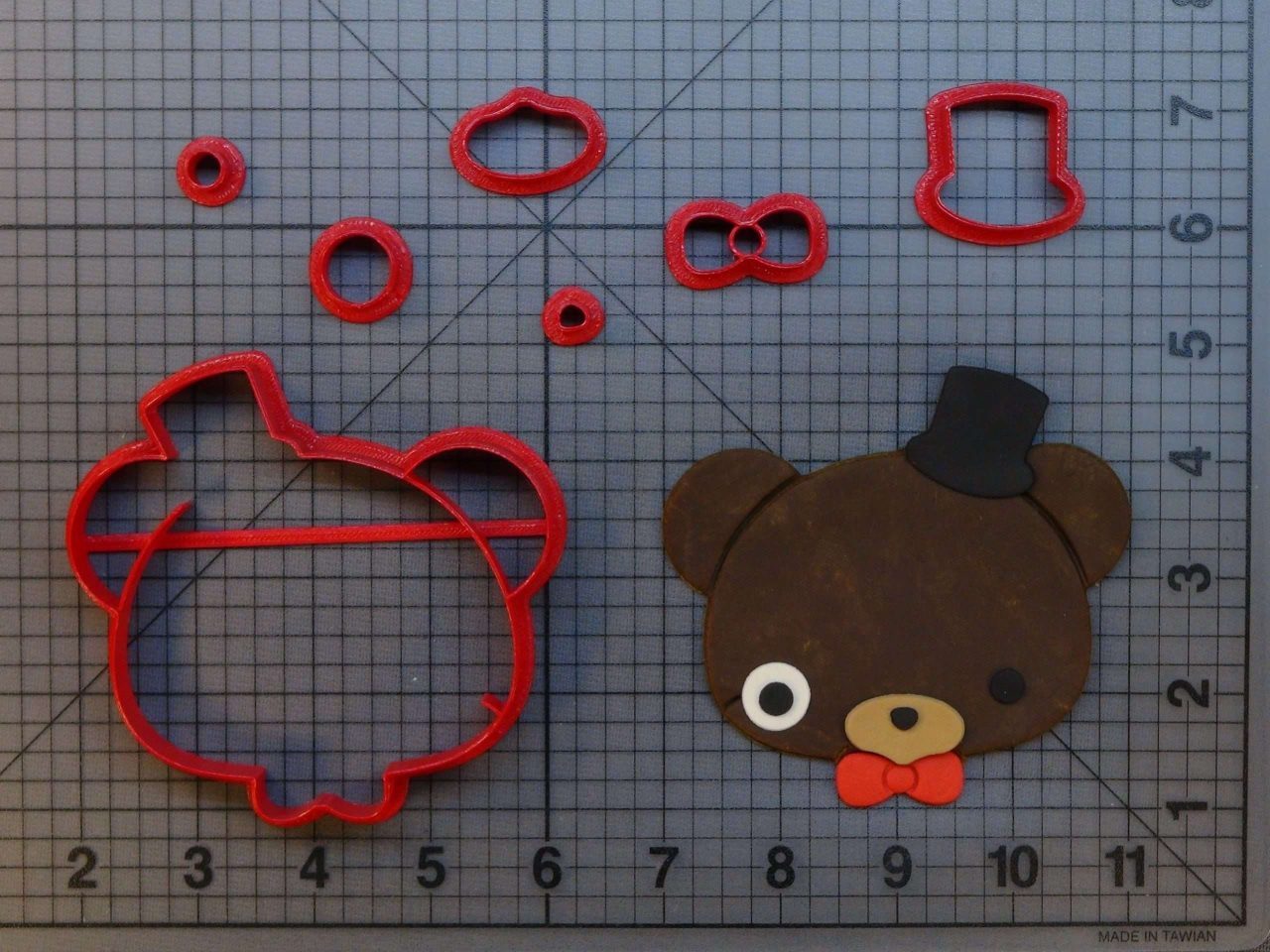 Fancy Bear 266-B817 Cookie Cutter Set