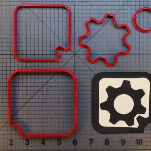 Gearbox Software Logo 266-B625 Cookie Cutter Set
