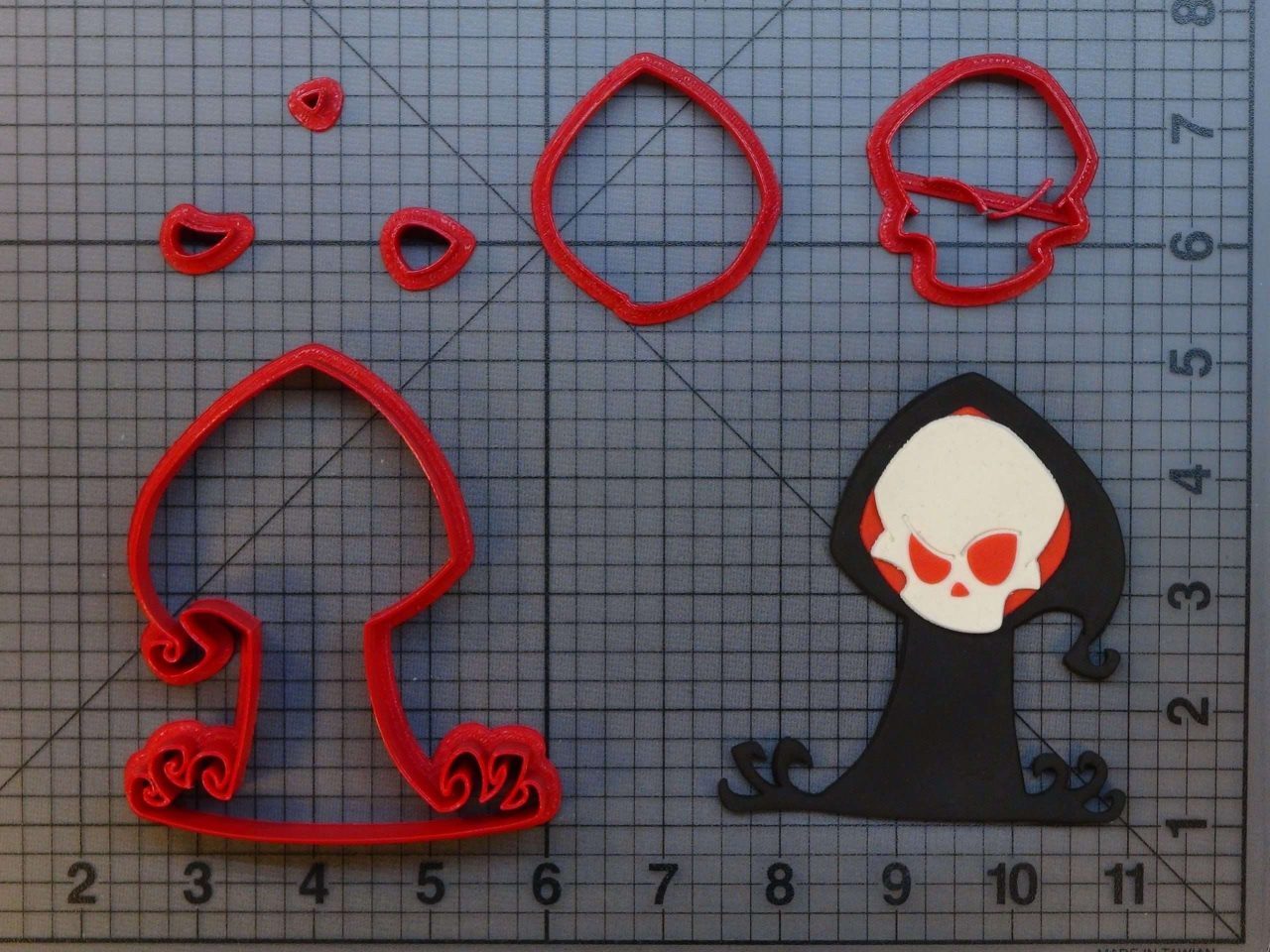 Grim Reaper 266-B816 Cookie Cutter Set