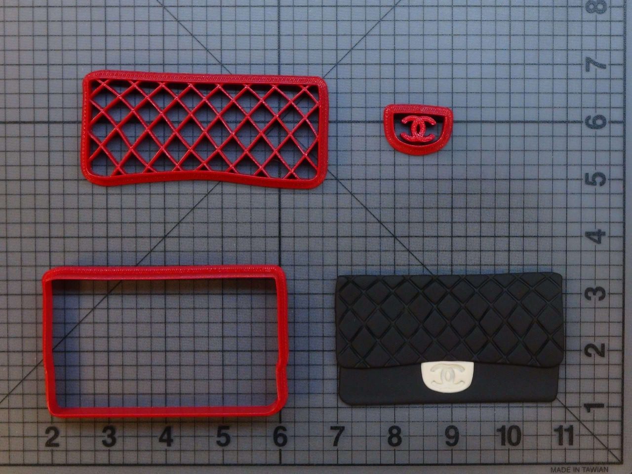 High Fashion CH Bag 266-B712 Cookie Cutter Set