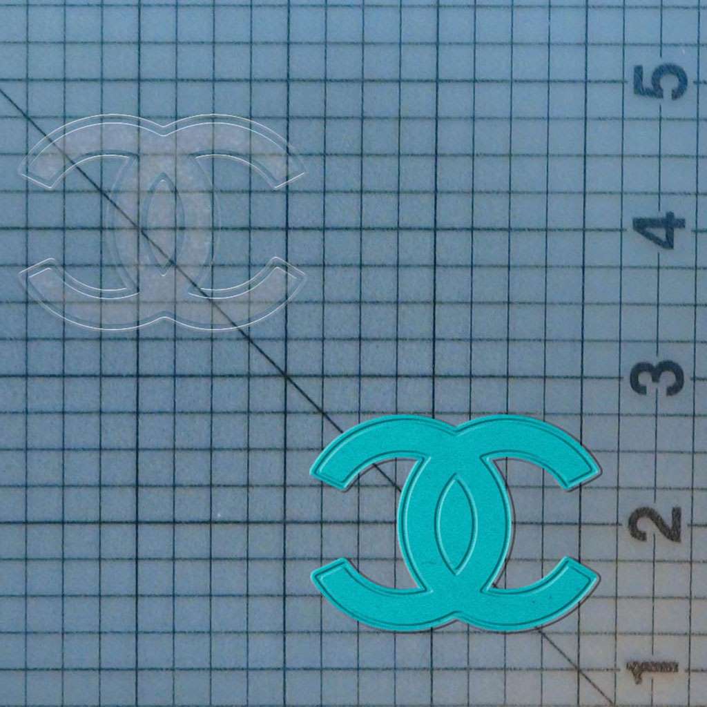 High Fashion CH Logo 227-796 Cookie Cutter and Stamp