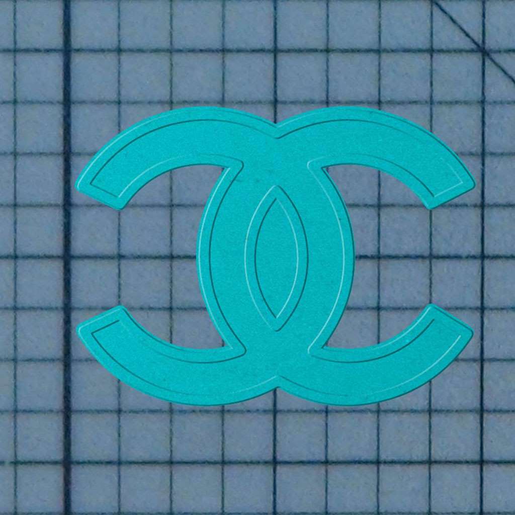 High Fashion CH Logo 227-796 Cookie Cutter and Acrylic Stamp - Image 3