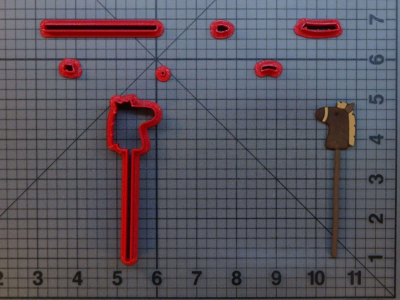 Horse Stick 266-B769 Cookie Cutter Set