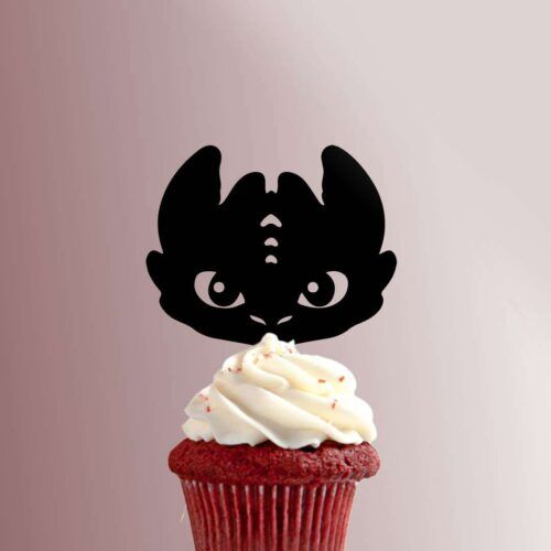 How to Train Your Dragon Toothless 228-173 Cupcake Topper