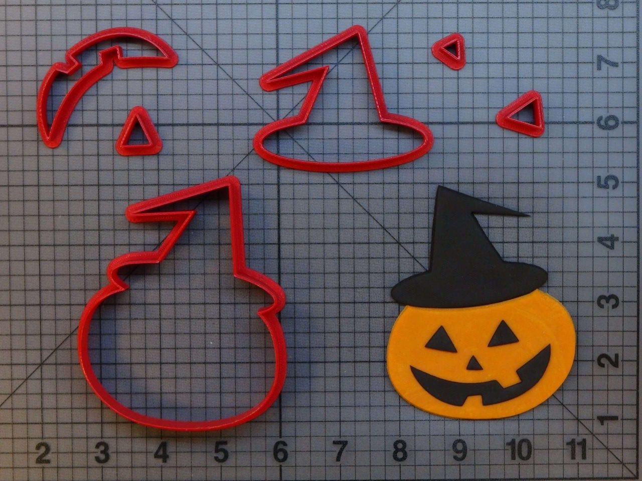Jack O Lantern 266-B811 Cookie Cutter Set