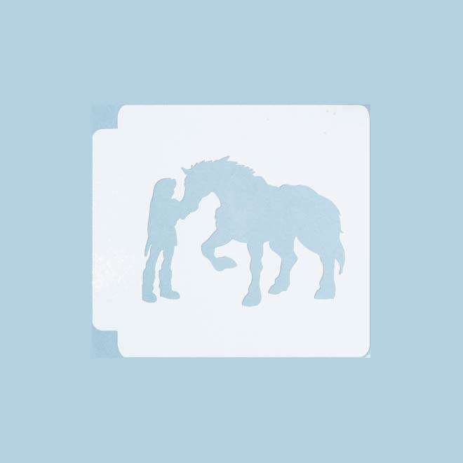 Legend of Zelda - Link and Epona 783-B393 Stencil
