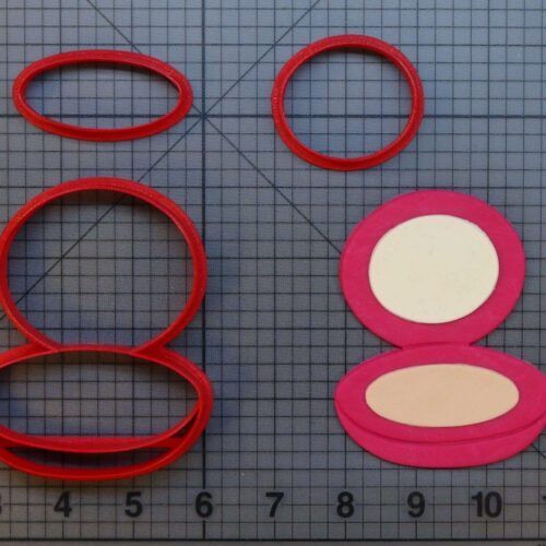 Makeup Compact 266-B685 Cookie Cutter Set