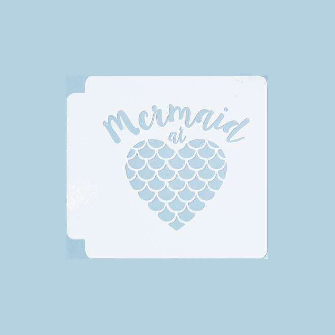 Mermaid at Heart 783-B352 Stencil