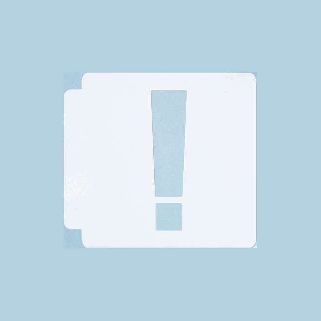 Metal Gear Solid - Alert 783-B369 Stencil