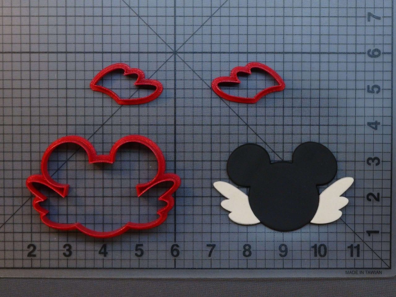 Mickey Mouse Angel 266-B755 Cookie Cutter Set