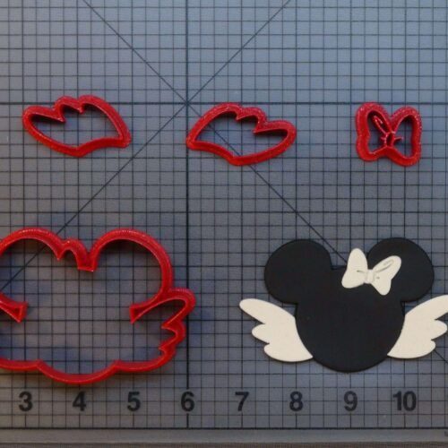 Minnie Mouse Angel 266-B756 Cookie Cutter Set