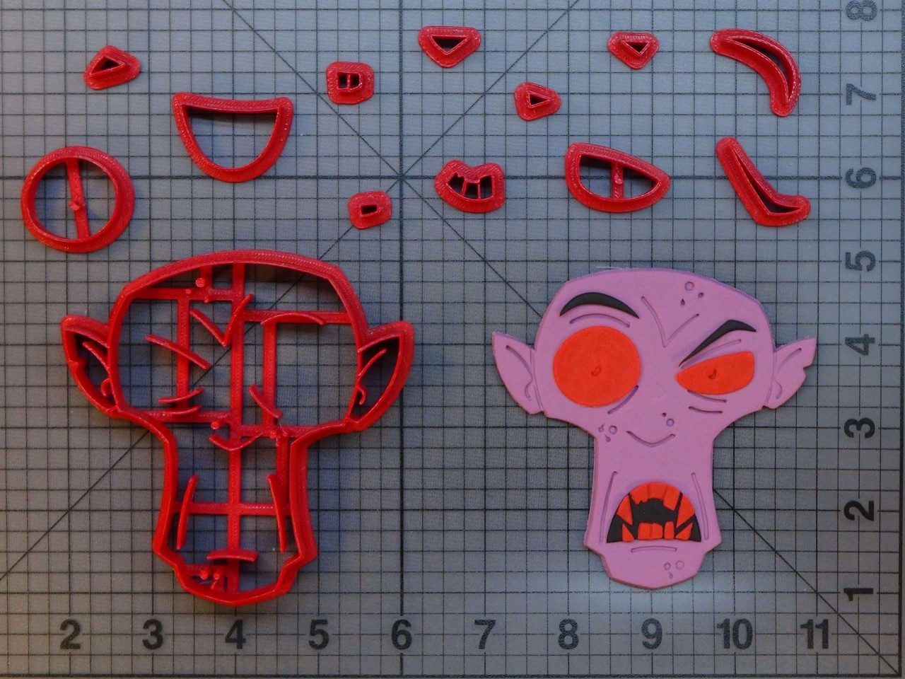 Monster 266-B792 Cookie Cutter Set