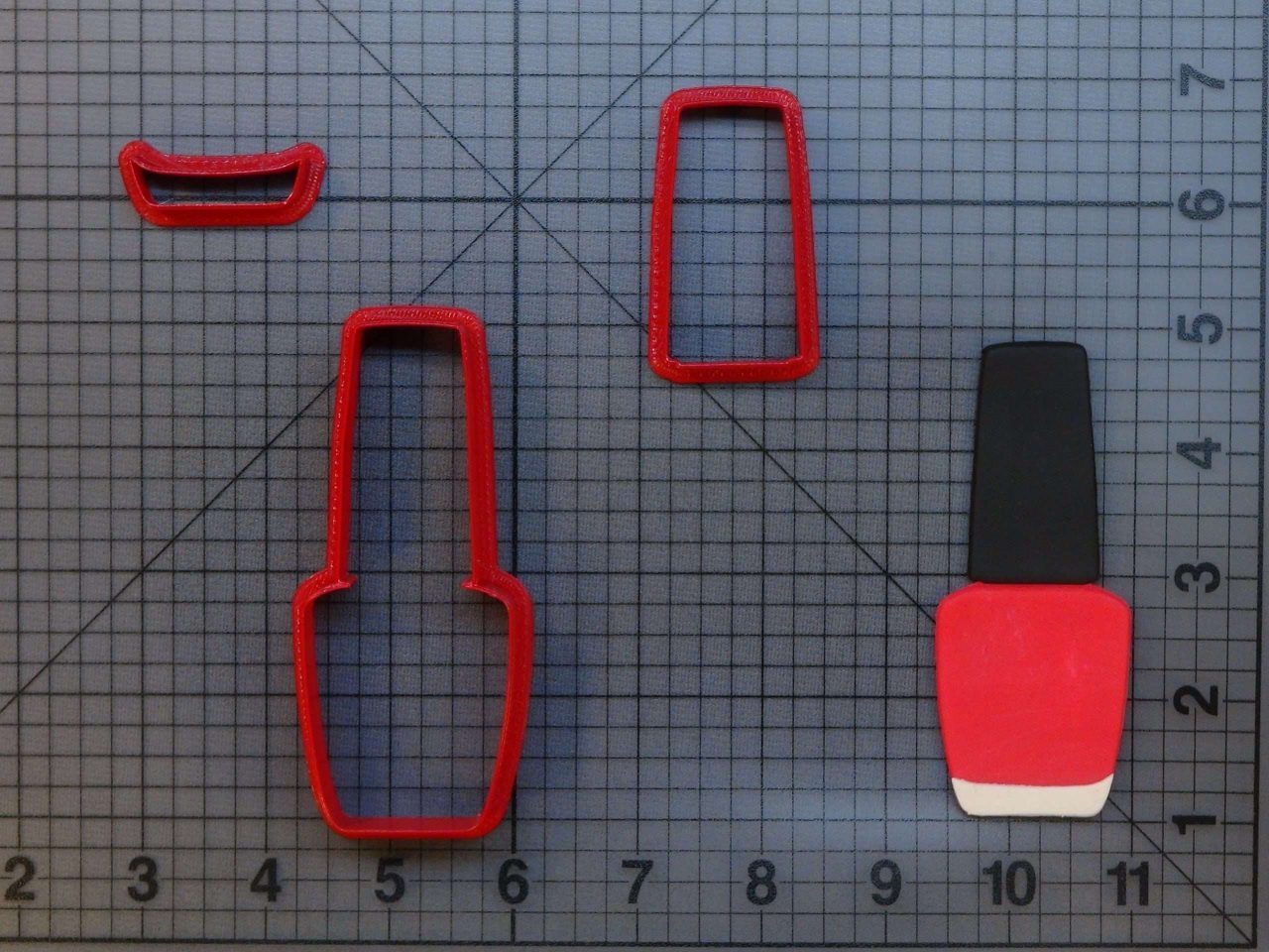 Nail Polish 266-B714 Cookie Cutter Set