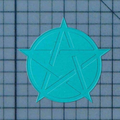 Pentragram 227-790 Cookie Cutter and Stamp