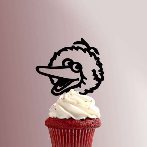 Sesame Street Big Bird 228-172 Cupcake Topper