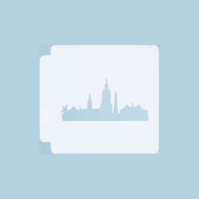Stockholm Skyline 783-B074 Stencil