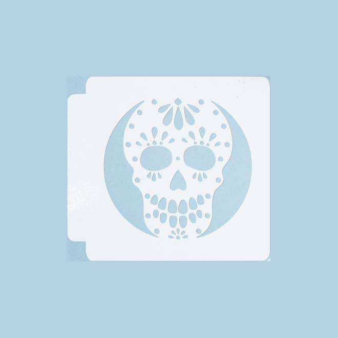 Sugar Skull 783-B398 Stencil