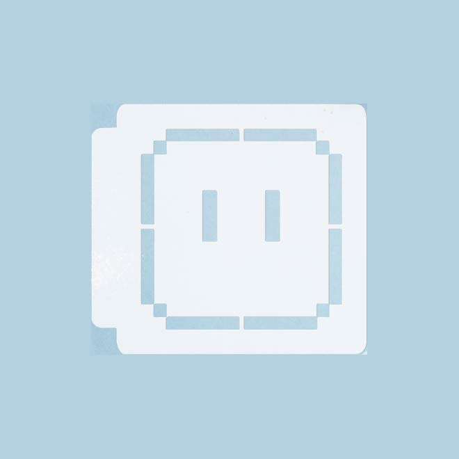 Super Mario Block 783-A942 Stencil