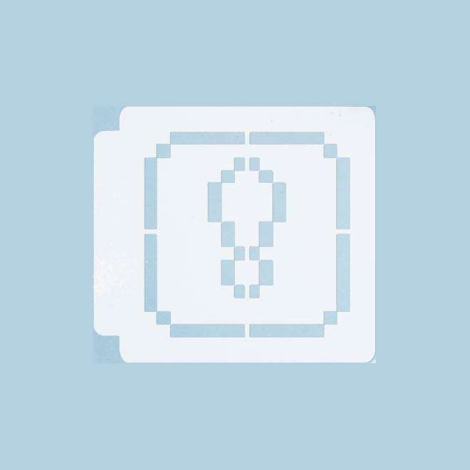 Super Mario Block 783-A943 Stencil