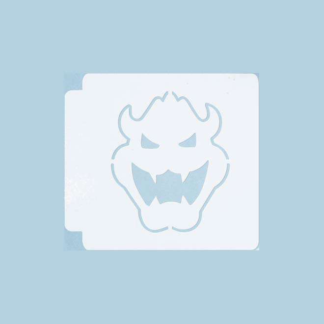 Super Mario - Bowser 783-A893 Stencil