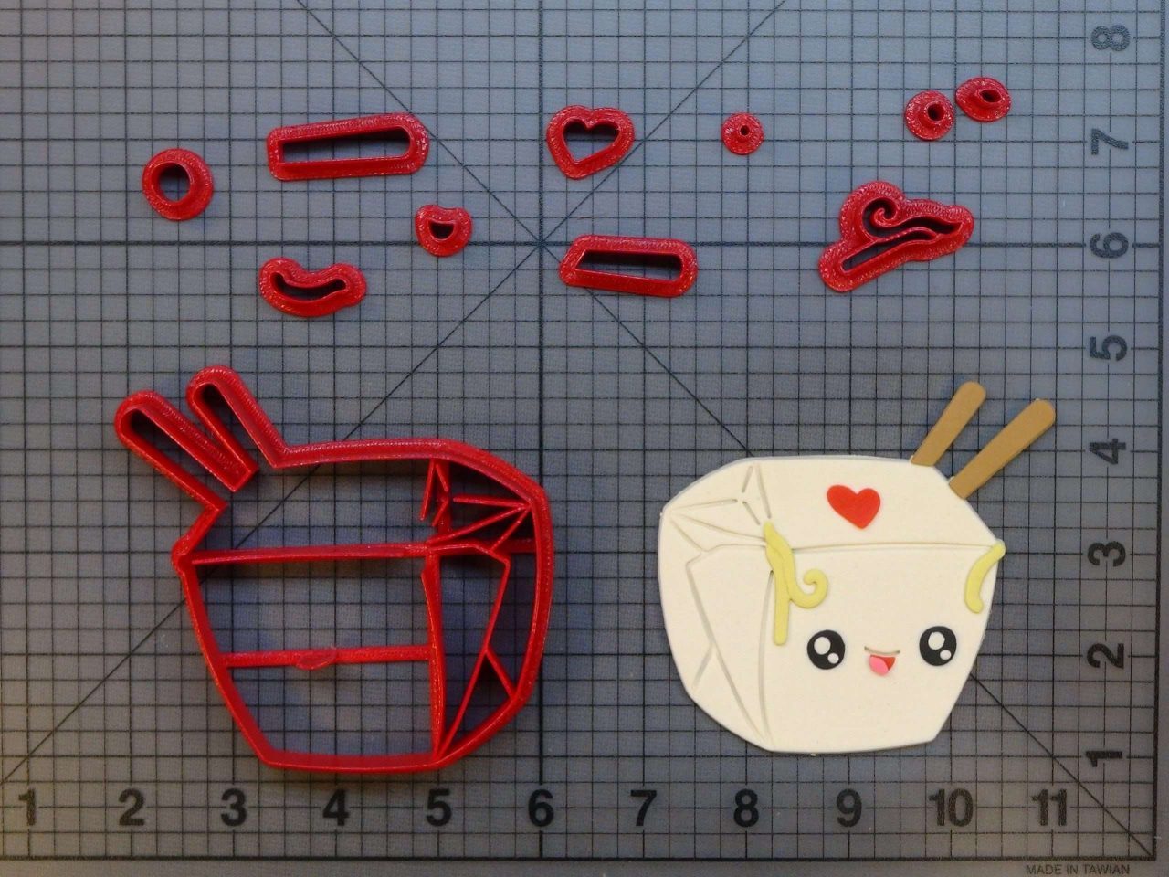Takeout 266-B619 Cookie Cutter Set