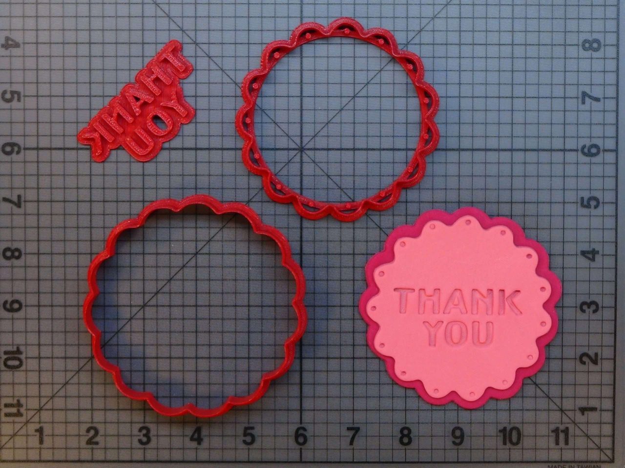 Thank You 266-B735 Cookie Cutter Set