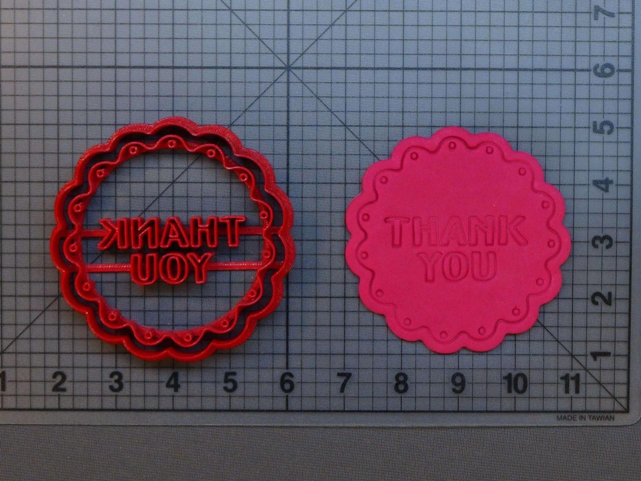 Thank You 266-B739 Cookie Cutter