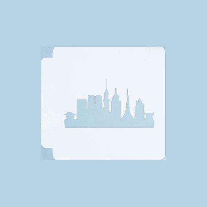 Tokyo Skyline 783-B080 Stencil
