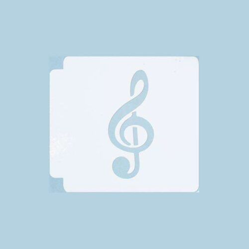 Treble Clef 783-B206 Stencil