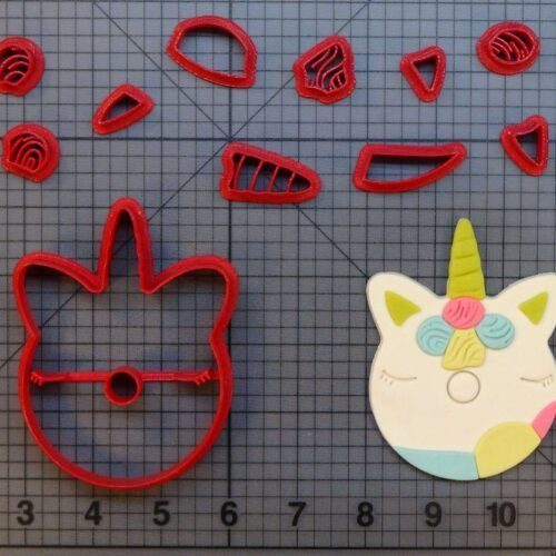 Unicorn Donut 266-B621 Cookie Cutter Set