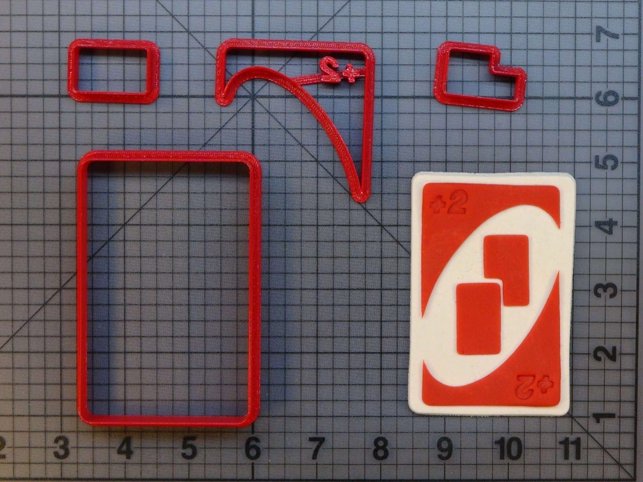 Uno - Draw Two 266-B751 Cookie Cutter Set