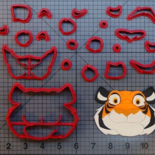 Aladdin - Rajah 266-B864 Cookie Cutter Set