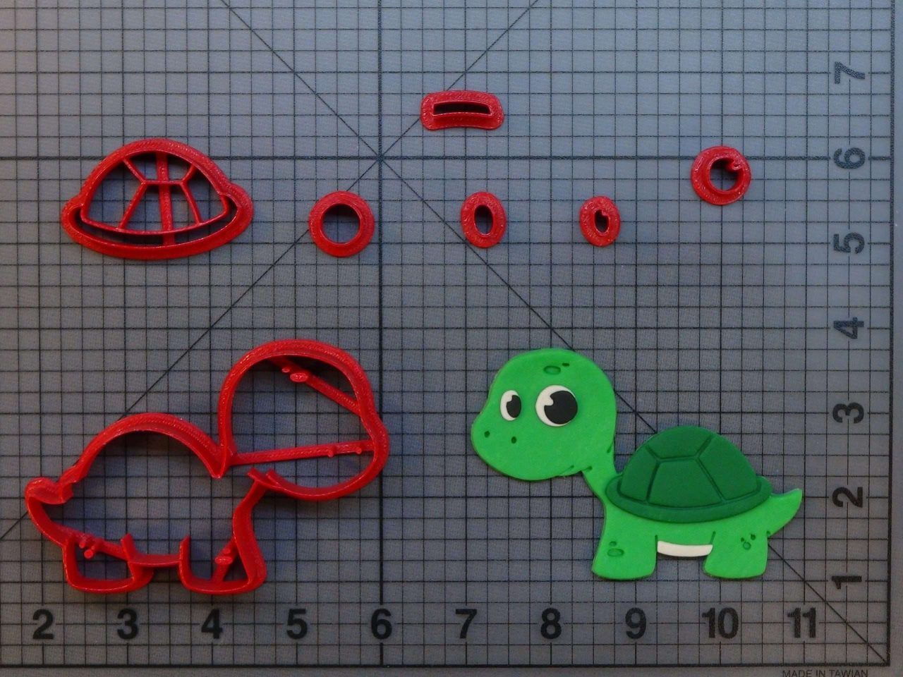 Baby Sea Turtle 266-C010 Cookie Cutter Set