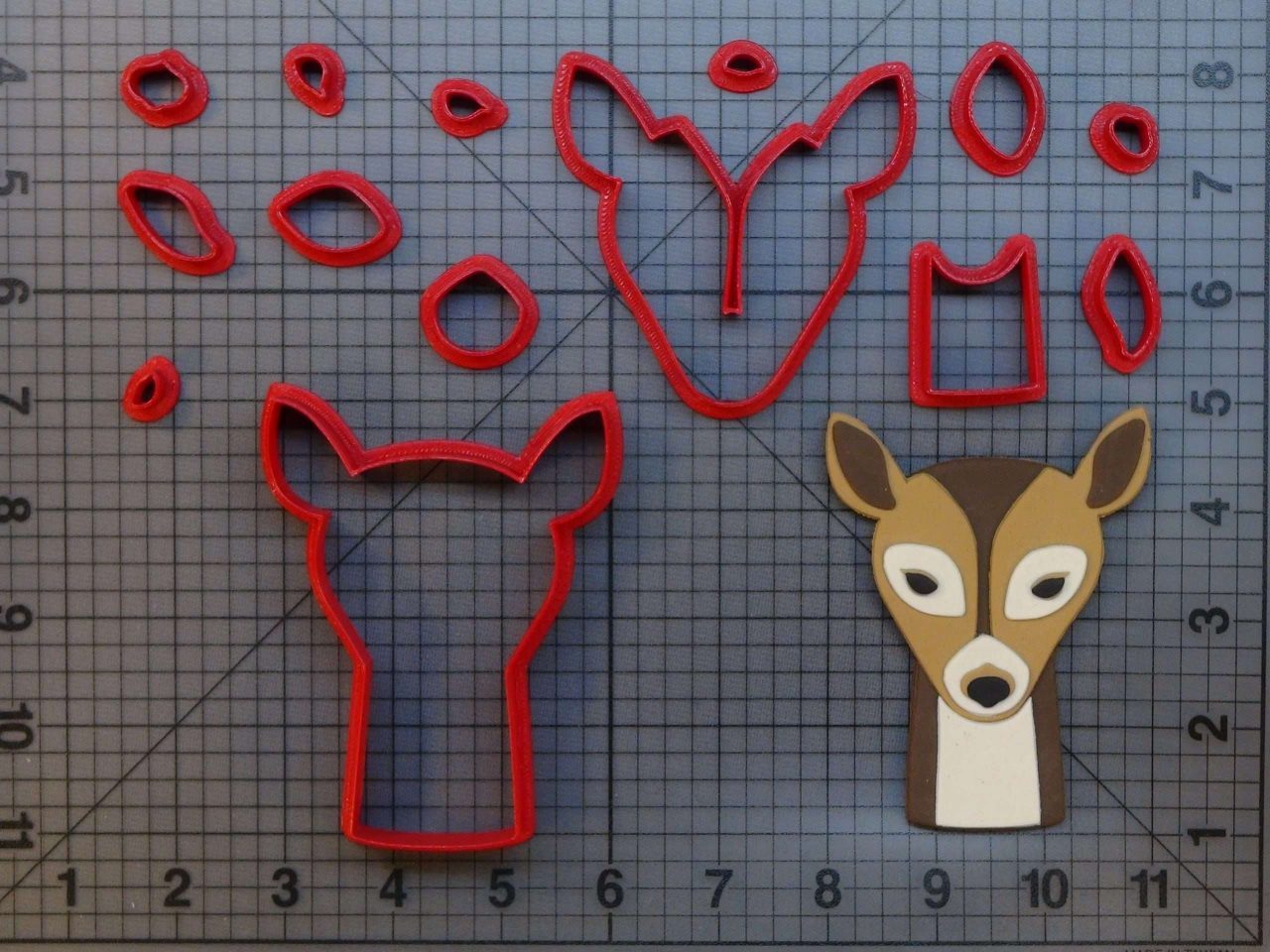 Deer 266-B960 Cookie Cutter Set