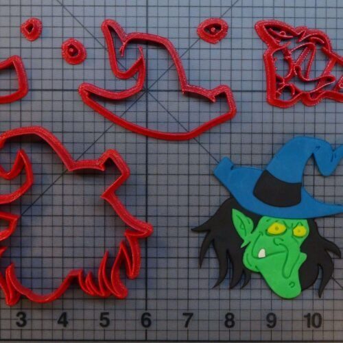 Halloween - Witch Head 266-B977 Cookie Cutter Set