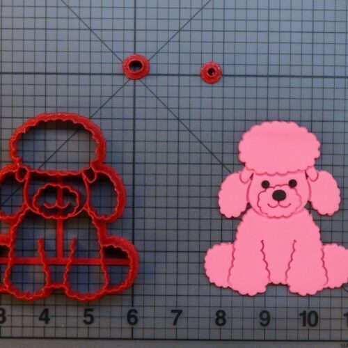 Poodle 266-B966 Cookie Cutter Set