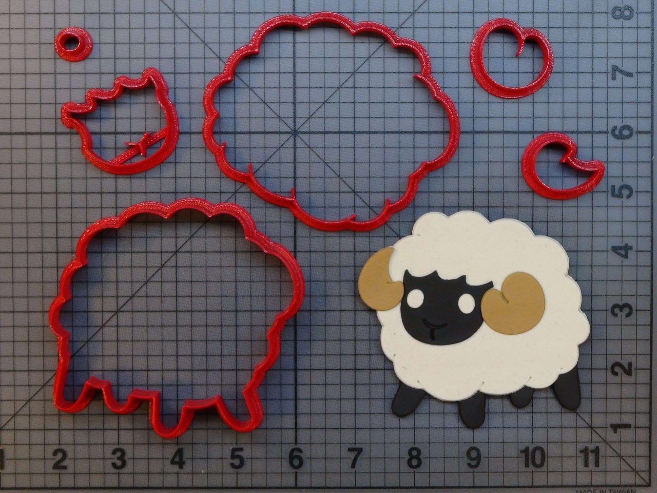 Ram 266-B967 Cookie Cutter Set