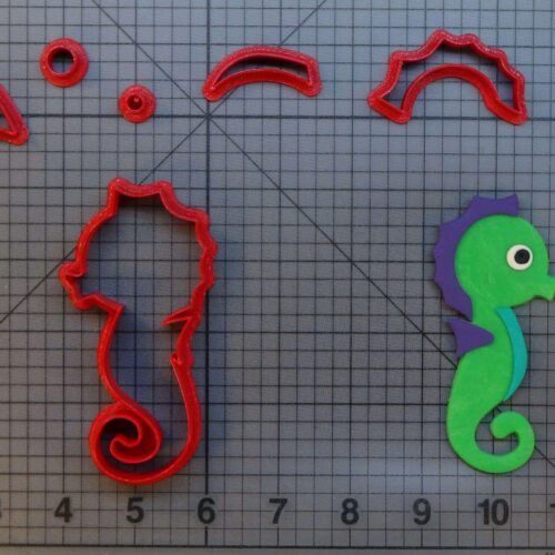 Seahorse 266-B971 Cookie Cutter Set