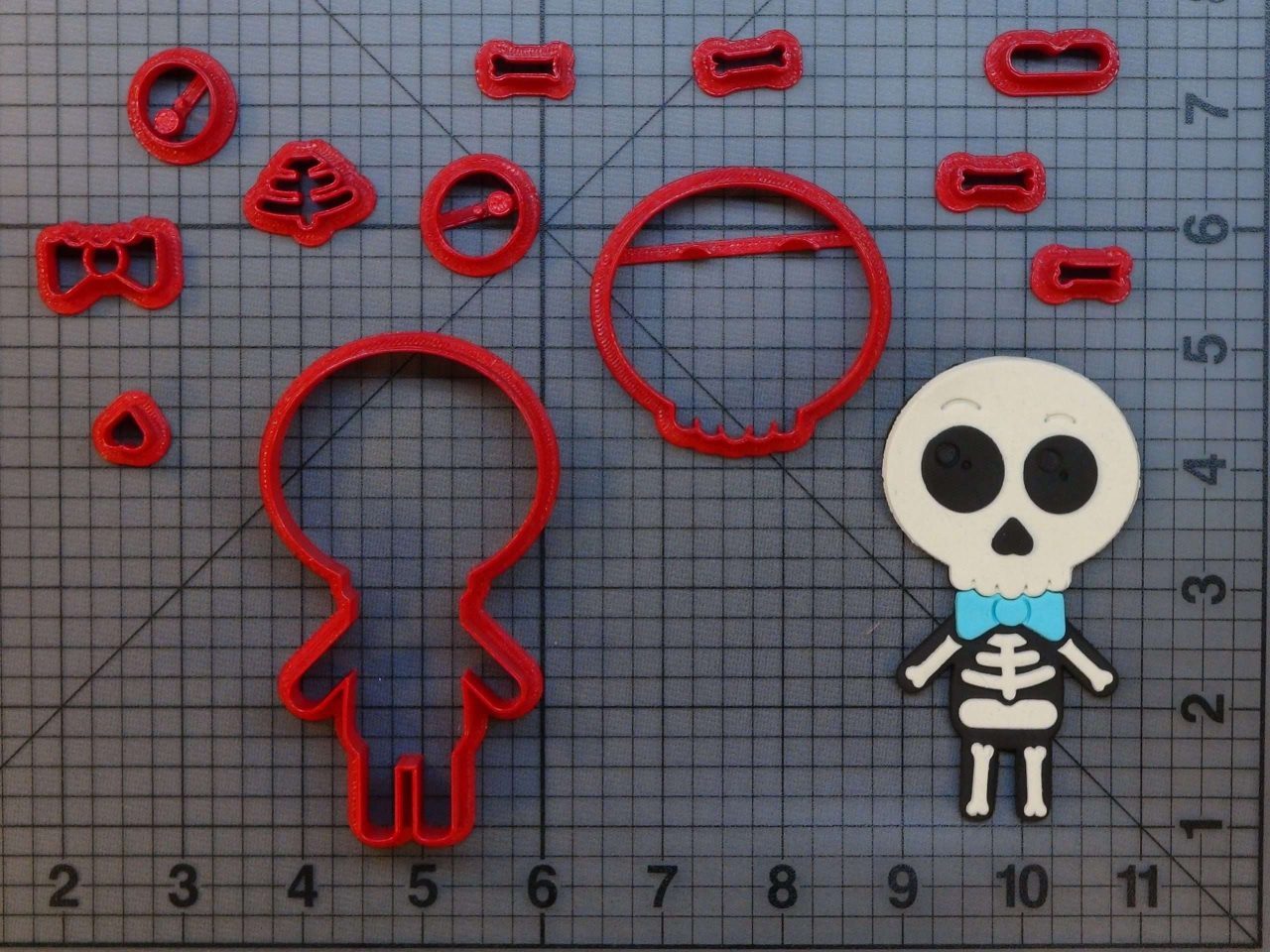 Skeleton 266-B813 Cookie Cutter Set