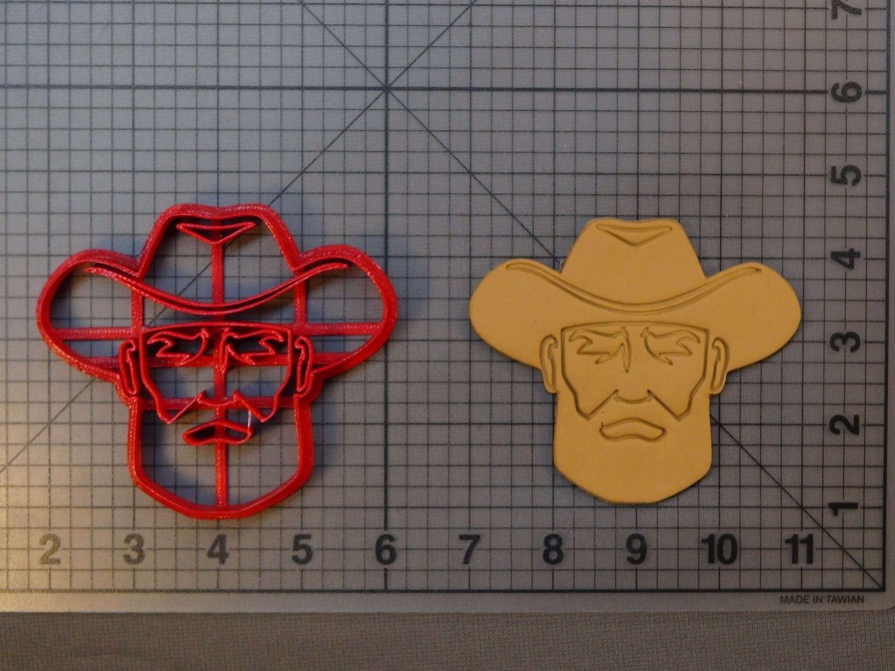 Bearded Cowboy 266-C134 Cookie Cutter