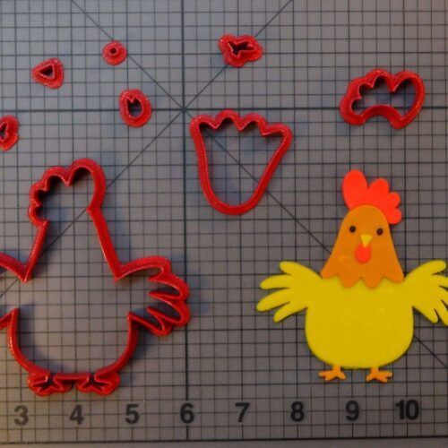 Chicken 266-C163 Cookie Cutter Set