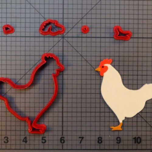 Chicken 266-C164 Cookie Cutter Set