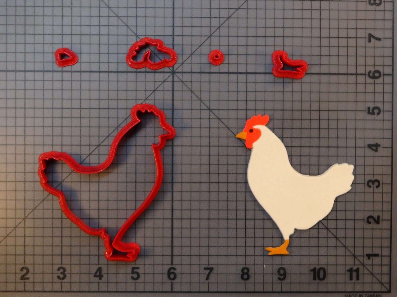 Chicken 266-C164 Cookie Cutter Set