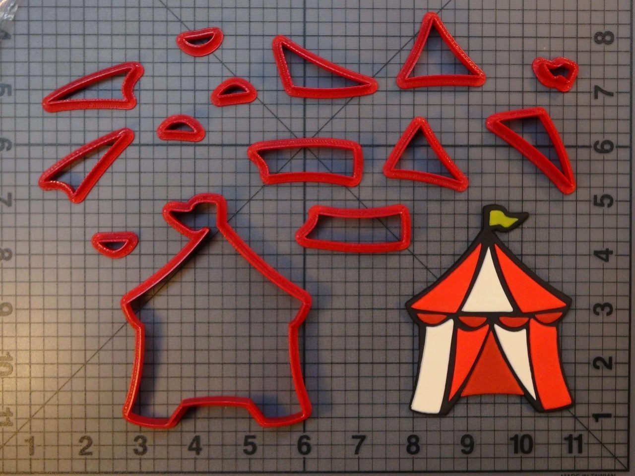 Circus Tent 266-C165 Cookie Cutter Set