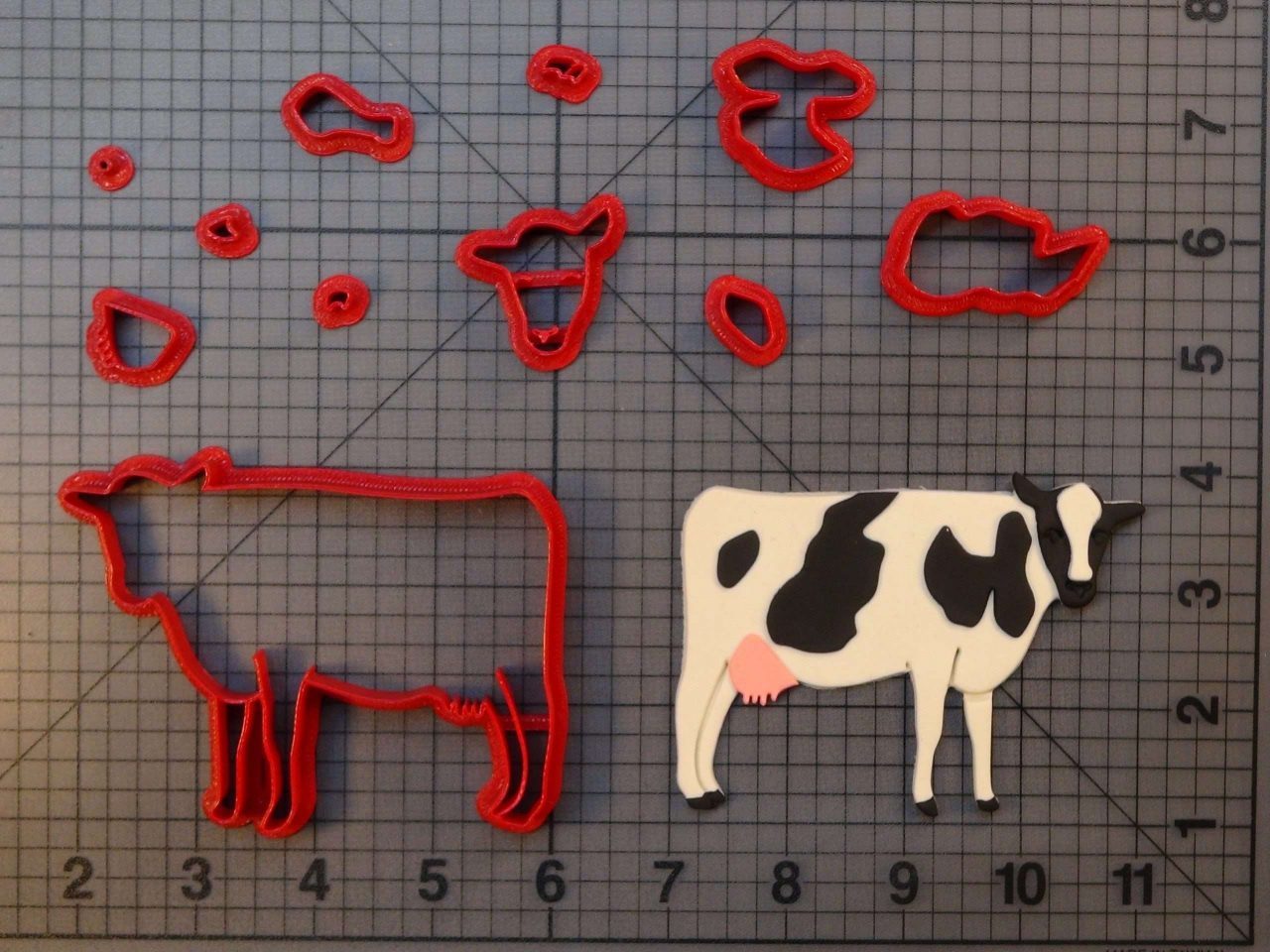 Cow 266-C168 Cookie Cutter Set
