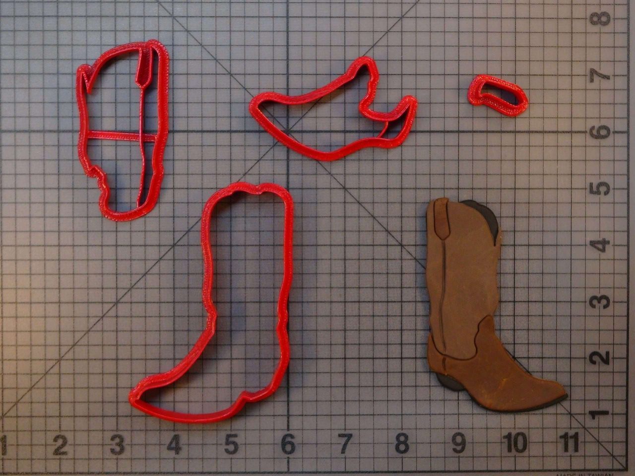 Cowboy Boot 266-C170 Cookie Cutter Set